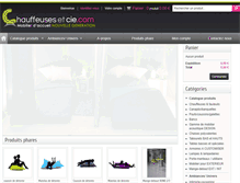 Tablet Screenshot of chauffeusesetcie.com